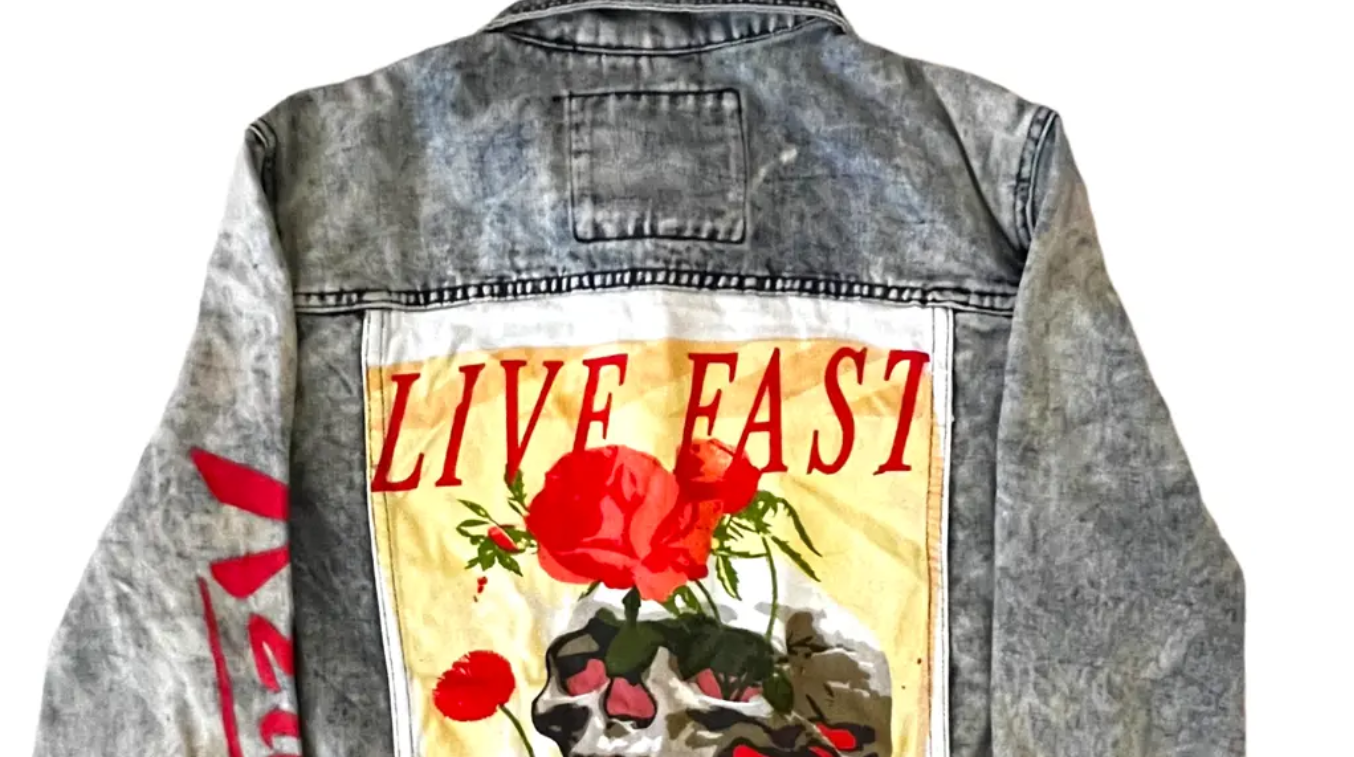 Live Fast Die Young Jacket versatile design